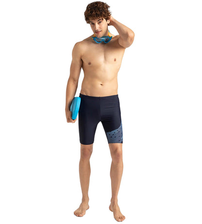 Men's Endurance 10 Medley Logo Jammer - True Navy & Curiousblue