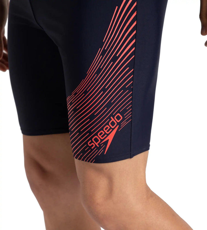 Men's Endurance 10 Medley Logo Jammer - True Navy & Watermelon