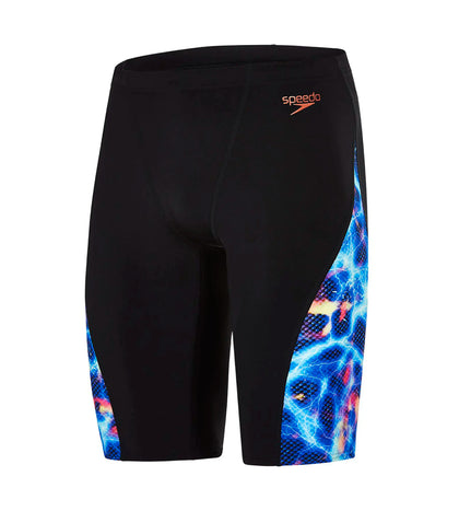 Men's Endurance+ Stromwave Digital Printed Jammer - Black & Violet