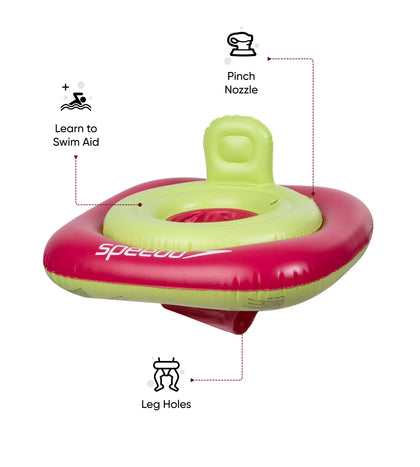 Sea Squad Swim Confidence Swim Seat For Tots (1-2 Years) - Pink