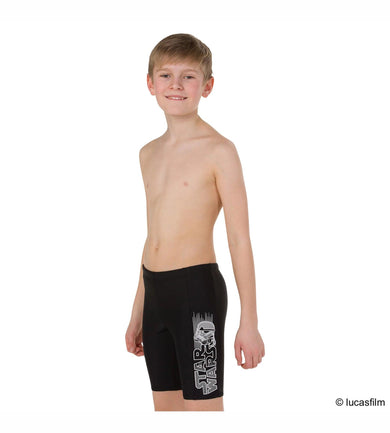 Boy's Star Wars Jammer - Trooper Logo Black  &  White_4