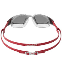 Unisex Adult Aquapulse Pro Anti Fog Coated Swim Goggles - Red & White