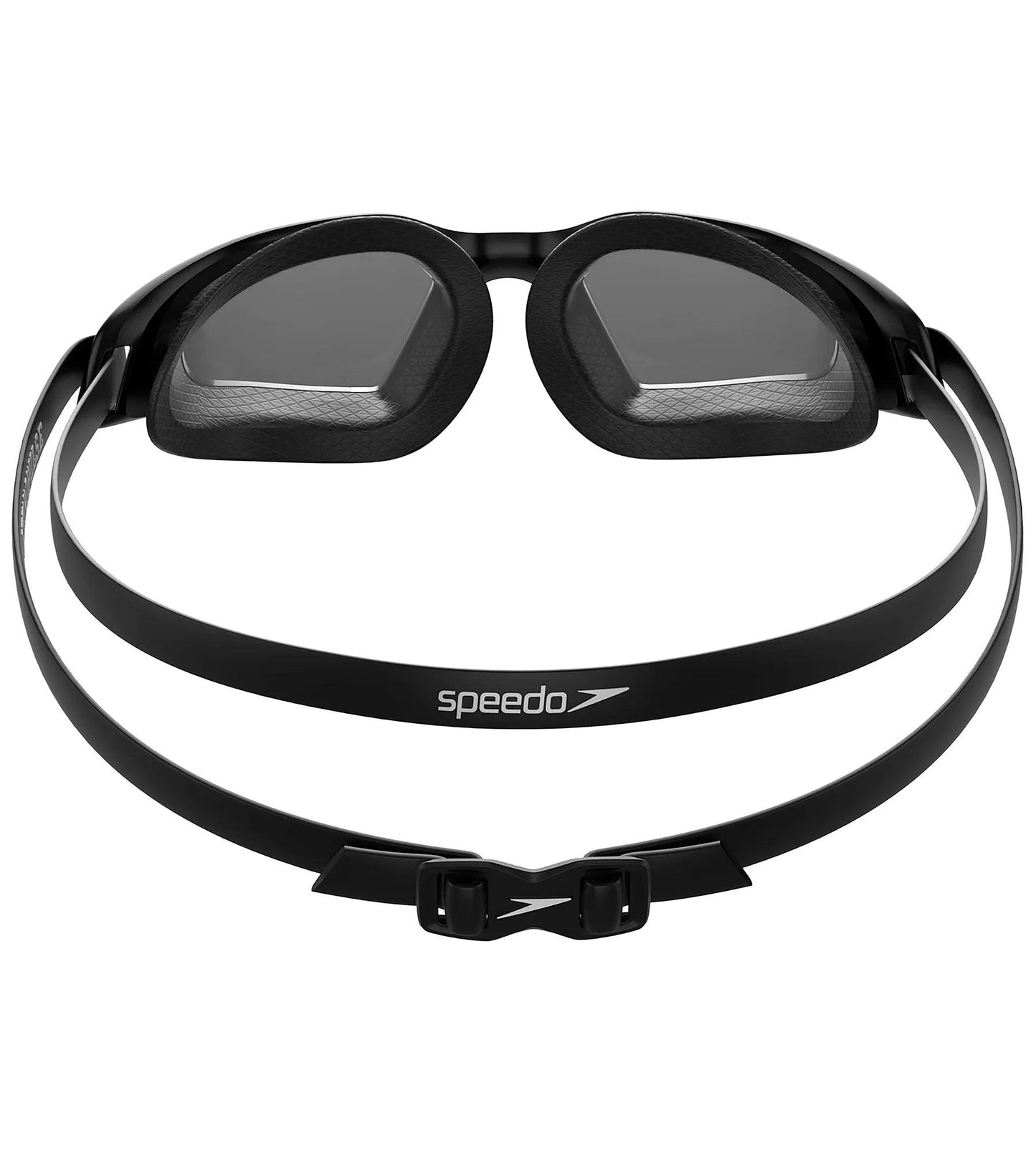 Unisex Adult Hydropulse Smoke Lens Swim Goggles - Black & Grey