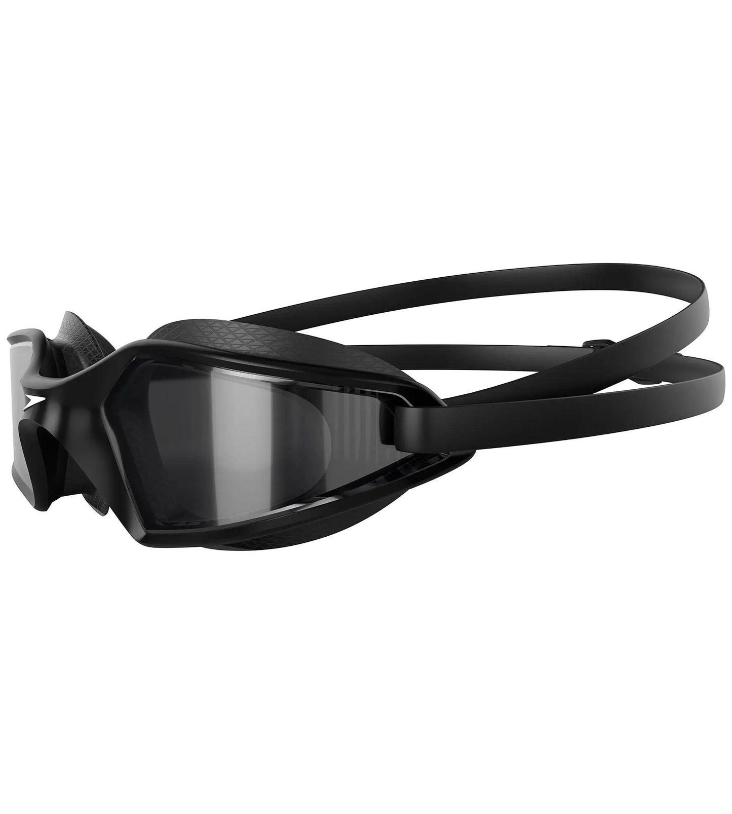 Unisex Adult Hydropulse Smoke Lens Swim Goggles - Black & Grey