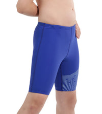 Boy's Endurance Medley Logo Jammer - True Cobalt  &  Curious Blue_3