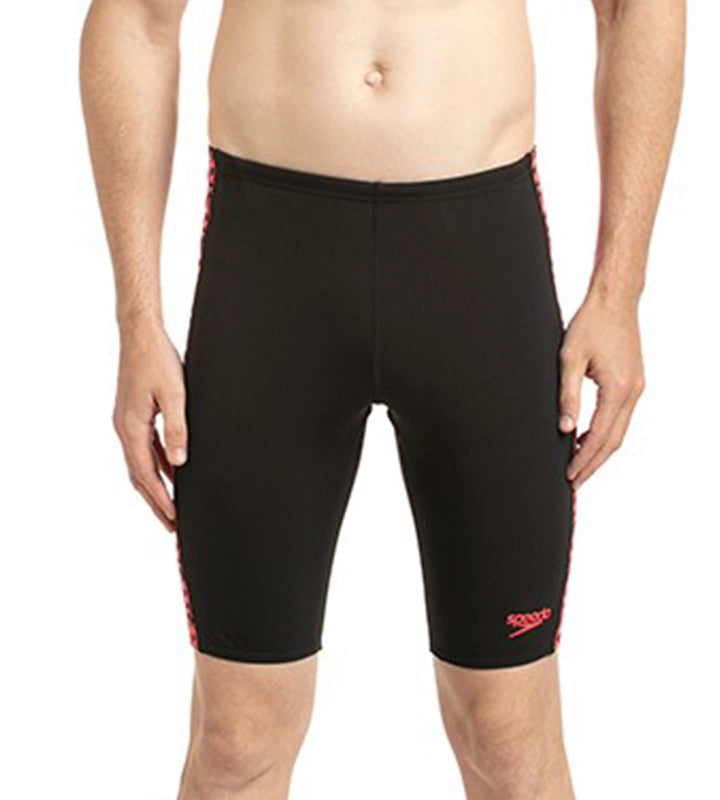 Men's Endurance+ Boomstar Splice Jammer - Black & Phoenix Red