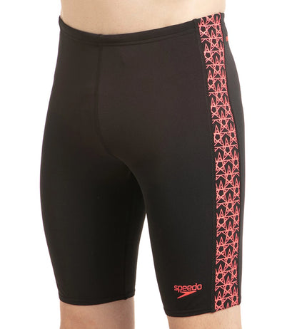 Men's Endurance+ Boomstar Splice Jammer - Black & Phoenix Red