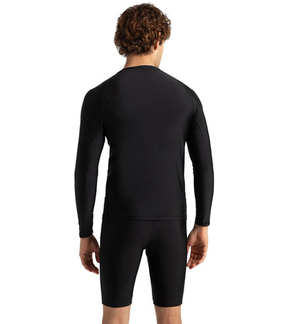 Men's Endurance 10 Long Sleeve Suntop - Oxid Grey & Black