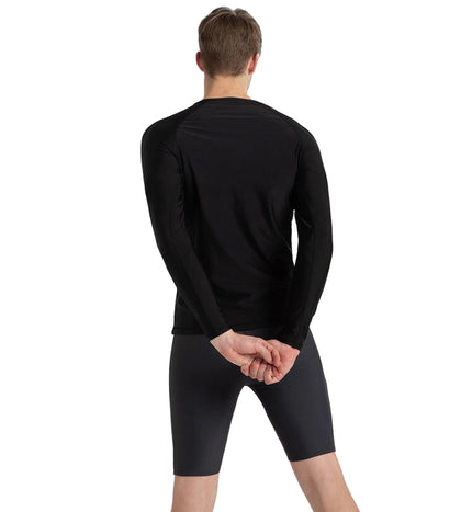 Men's Endurance10 Long Sleeve Suntop - Oxid Grey & Black