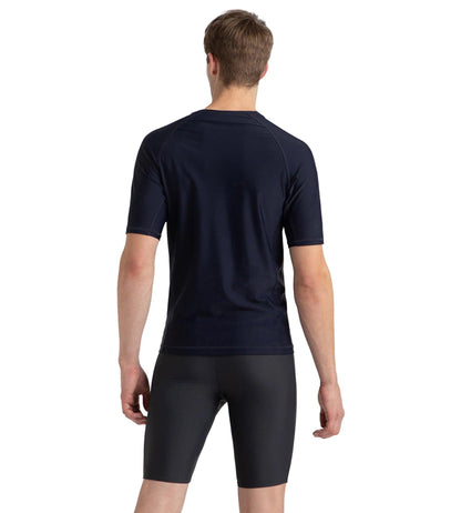 Men's Endura Brite Short Sleeve Suntop - Hapuna Blue & True Navy