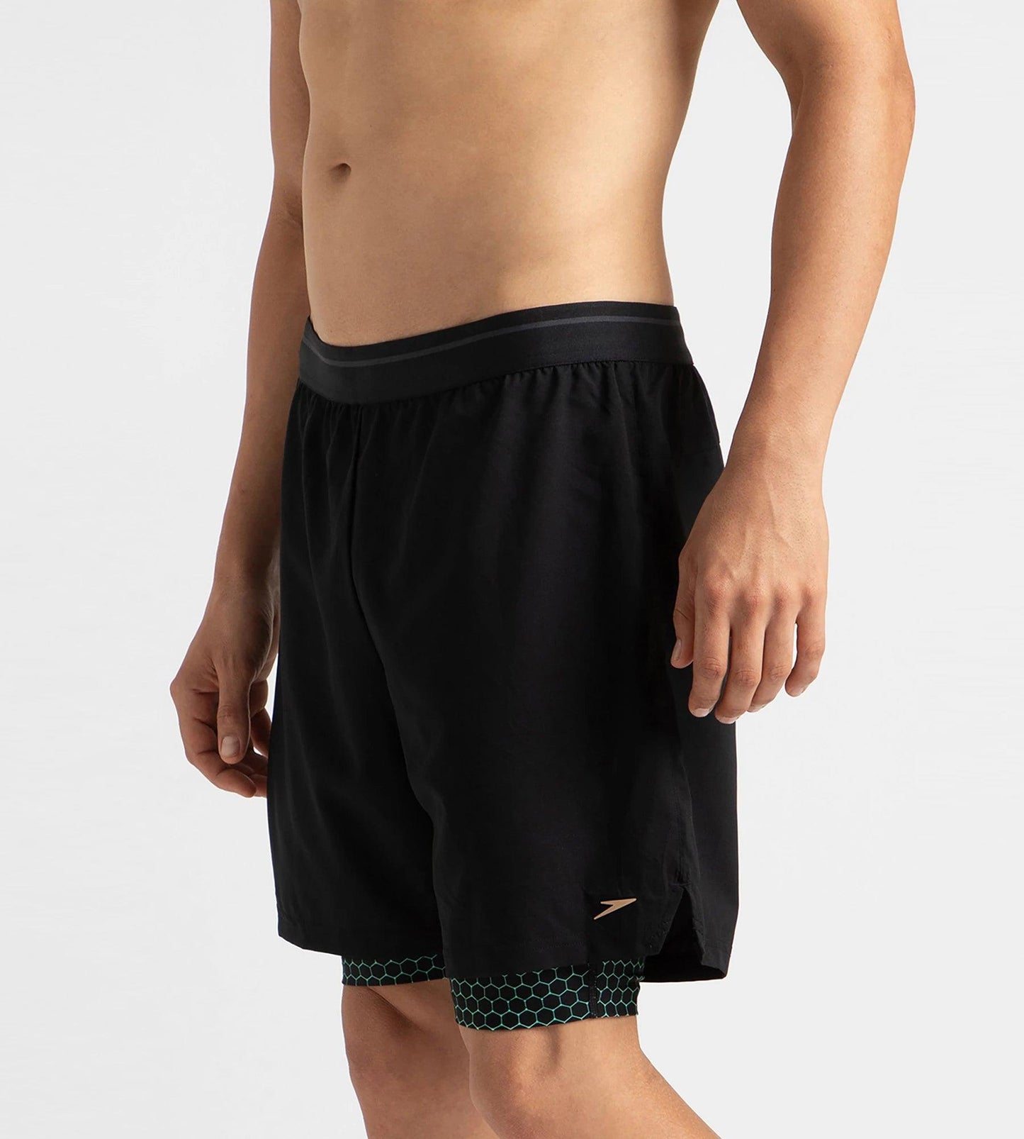 Men's Xpress Lite Multi Sport Watershorts - Black & Greenglow