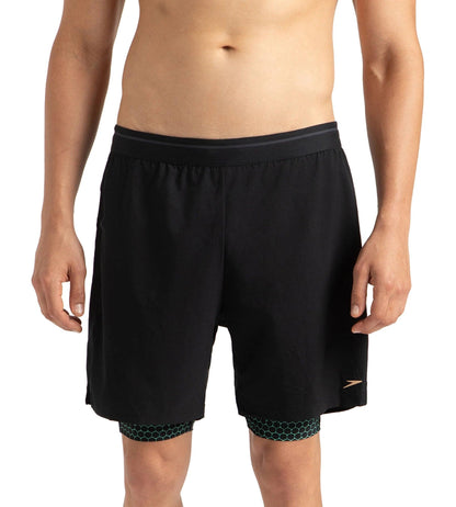 Men's Xpress Lite Multi Sport Watershorts - Black & Greenglow