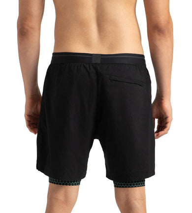 Men's Xpress Lite Multi Sport Watershorts - Black & Greenglow