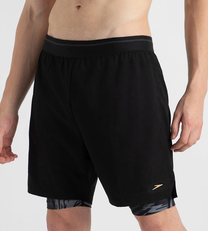 Men's Express Lite Multi Sport Watershorts With Built In Jammer - Black, Anthracite & Grey Lead