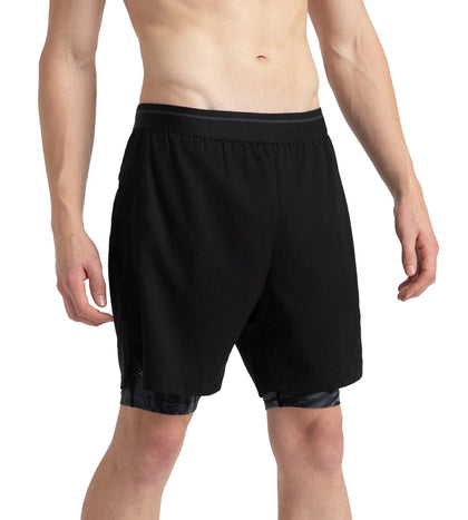 Men's Express Lite Multi Sport Watershorts With Built In Jammer - Black, Anthracite & Grey Lead