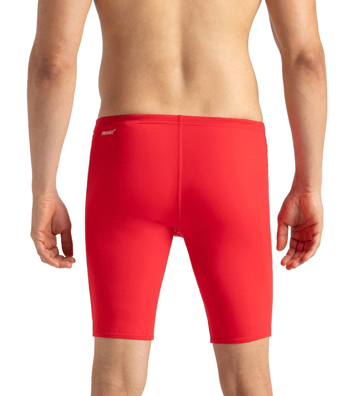 Men's Endurance+ Essential Jammer - Fedred & White