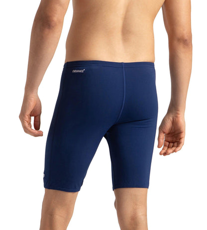 Men's Endurance+ Essential Jammer - Cerulean Blue & White