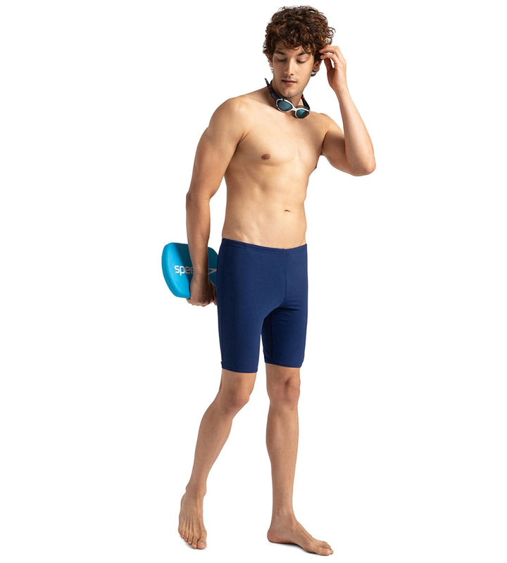 Men's Endurance+ Essential Jammer - Cerulean Blue & White