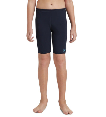 Boy's Recycled Endurance+ Essential Jammer - True Navy & Picton Blue