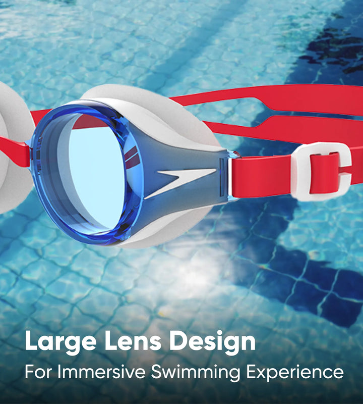 Unisex Junior Hydropure Tint-Lens Goggles - Red & Blue