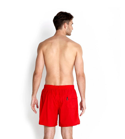 Men's Nylon Leisure Watershorts - Red