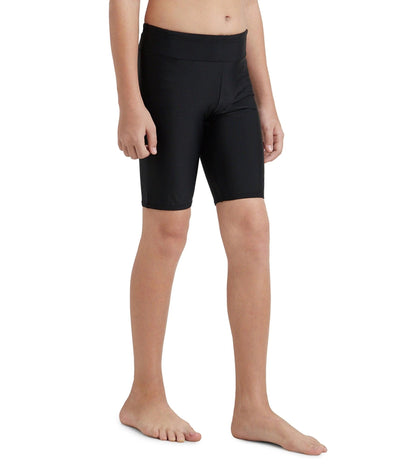 Boy's Endurance10 Essential Houston Jammer - Black & Arctic Glass