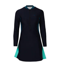 Women's Endurance10 Two Piece Closedback Full Body Suit - True Navy, Dark Teal & Arctic Glass