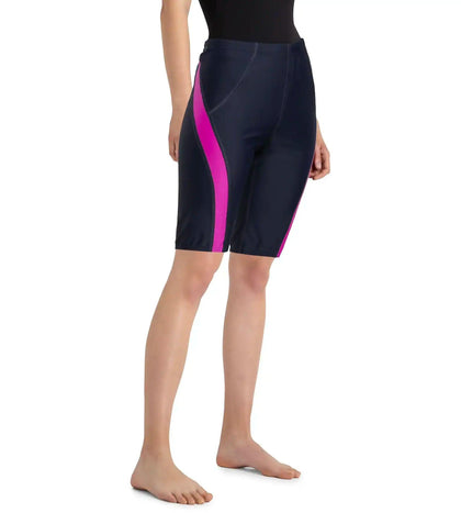 Women's Endurance10 Sport Mid Shorts - True Navy & Diva