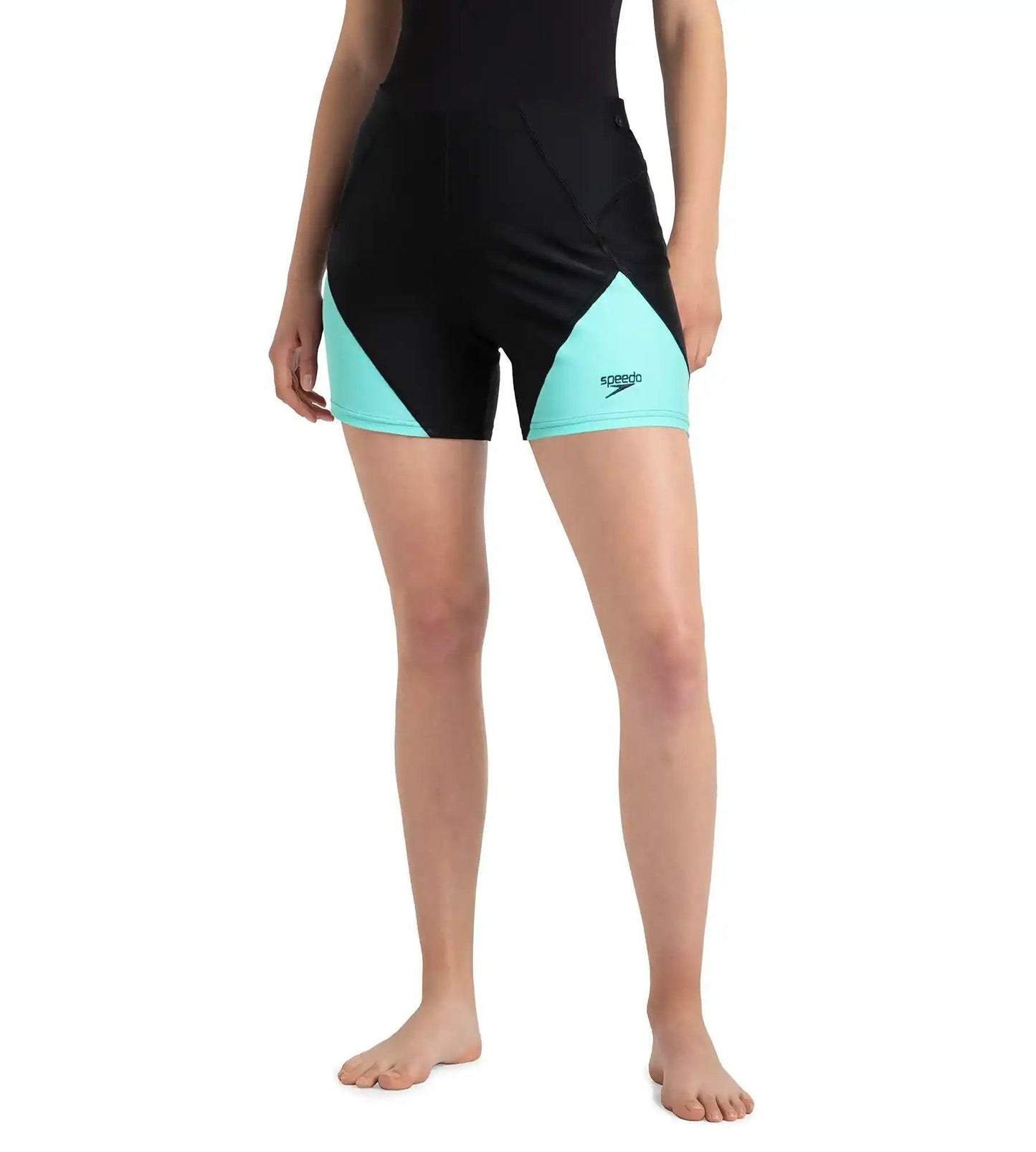 Women's Endurance10 Sport Shorts - Black & Arctic Glass