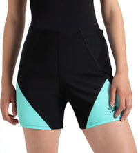 Women's Endurance10 Sport Shorts - Black & Arctic Glass