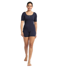 Women's Endurance+ Myrtle Legsuit Swimwear  - Truenavy  &  Marine Blue_2