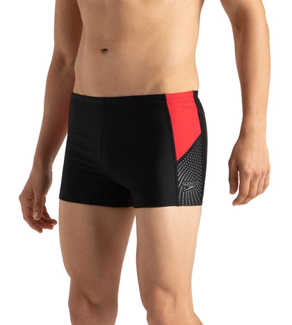 Men's Endurance 10 Dive Aquashort - Black & Fed Red