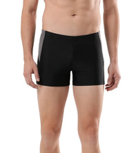 Men's Endurance Dive Aquashort - Black  &  Dove Grey_1