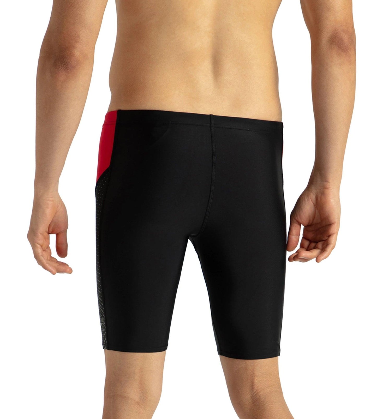 Men's Endurance 10 Dive Jammer - Black & Fed Red