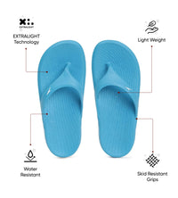 Unisex Junior's Single Colour Flip Flops For Boys and Girls - Bolt & White