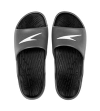 Men's Single Colour Slides - Black & Oxid Grey_1