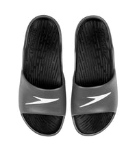 Men's Single Colour Slides - Black & Oxid Grey_2