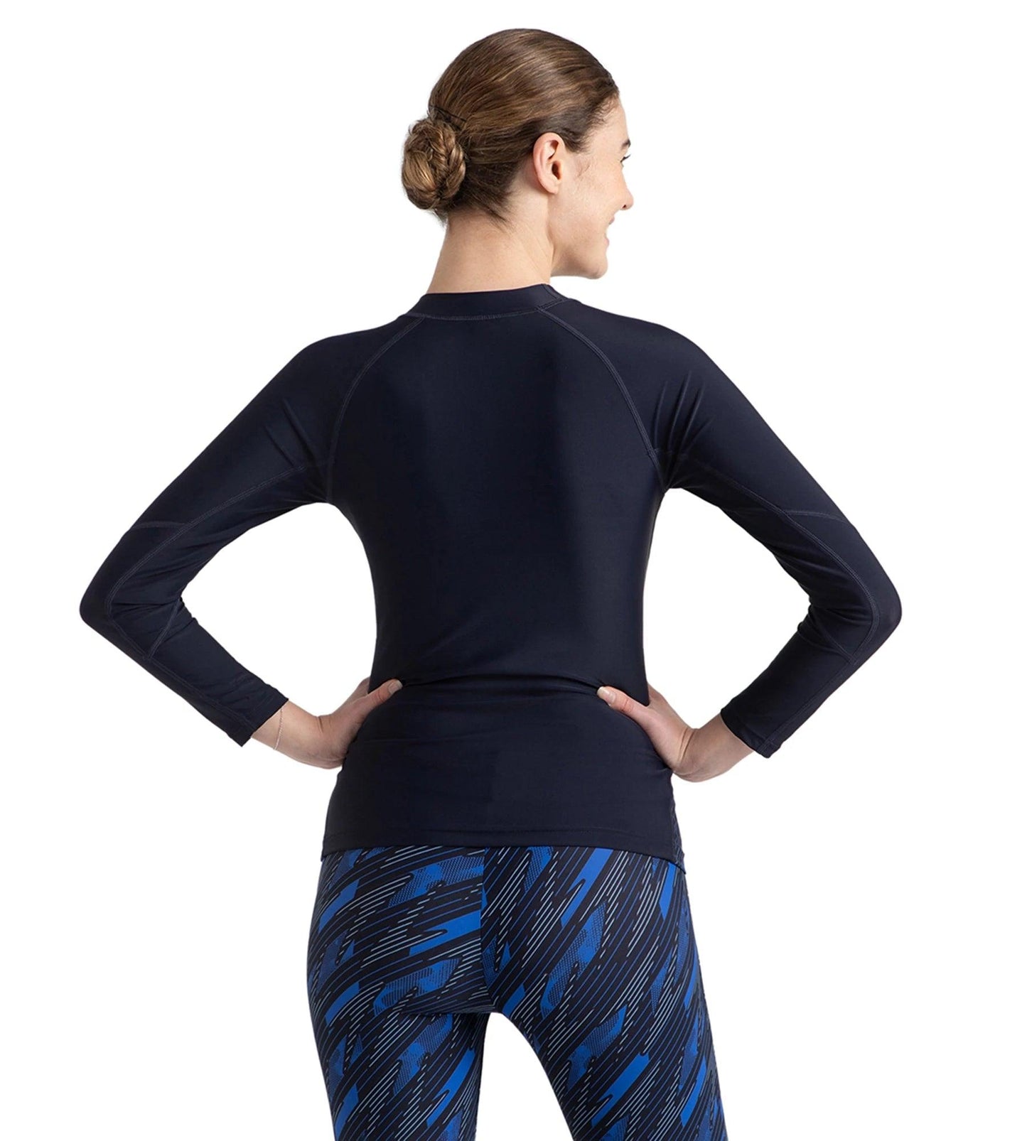 Women's Endurance 10 Hyperboom Splice Suntop - True Navy & True cobalt