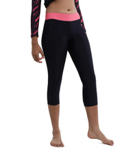 Girl's Endurance Active Capri - Truenavy & Fadango Pink_3