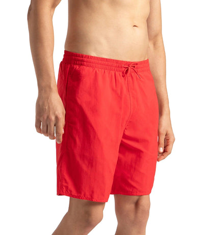 Men's Recycled Nylon Essential Watershorts - Fed Red & White