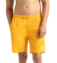 Men's Recycled Nylon Essential Watershorts - Mango & White