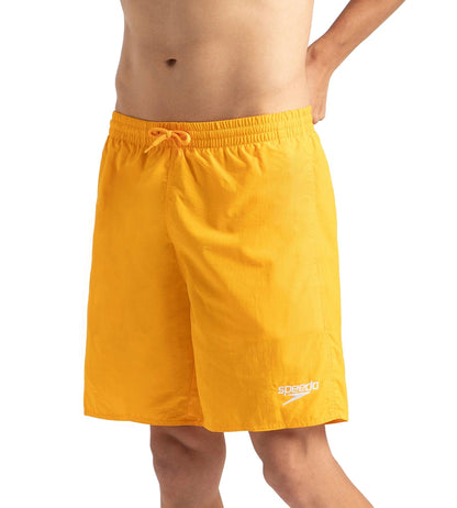 Men's Recycled Nylon Essential Watershorts - Mango & White