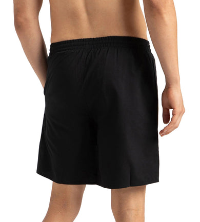 Men's Xpress Lite Essential Placement Printed Watershorts - Black & Fed Red