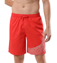 Men's Essential Medley Logo Printed Watershorts - Watermelon  &  White_1