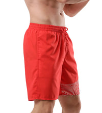 Men's Essential Medley Logo Printed Watershorts - Watermelon  &  White_3