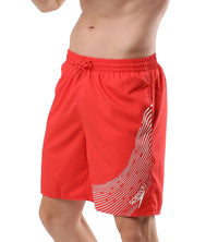 Men's Essential Medley Logo Printed Watershorts - Watermelon  &  White_2