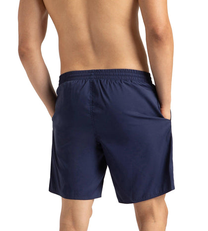 Men's Xpress Lite Essential Medley Logo Printed Watershorts - Navy & Bitter Lime