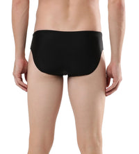 Men's Endurance Lycra Brief - Black & Bondi Blue_4