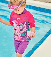 Unisex Sea Squad Mask Tint-Lens Goggles For Tot's - Pink_5