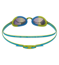 Unisex Junior Vengeance Mirror Clear-Lens Goggles - Green & Blue_2